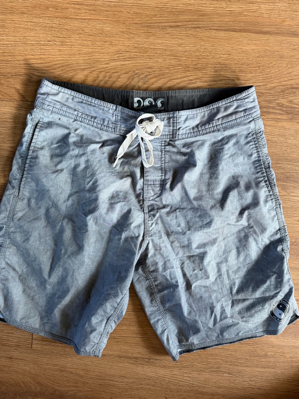 T&C surf Men's Grey Swim Trunks - Classic Boardshorts